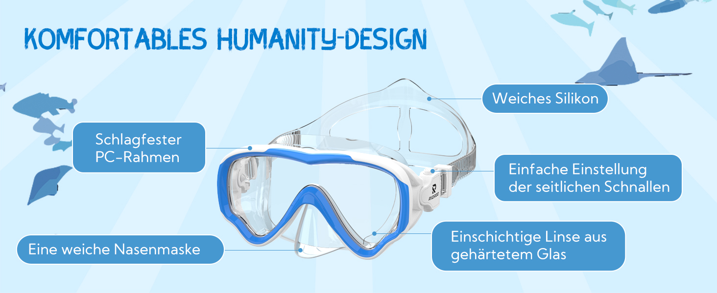 Taucherbrille Kinder