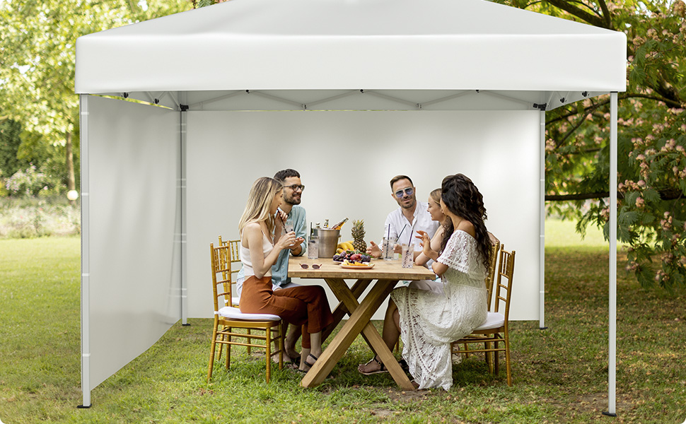 sidewall for canopy 10x10