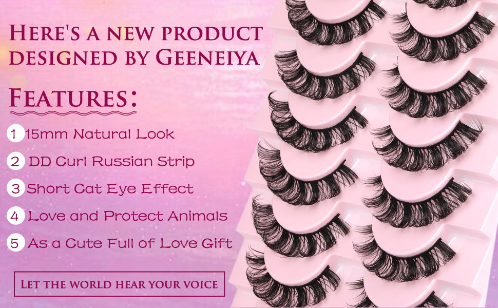 false lashes pack