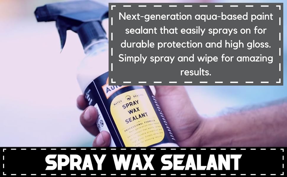 Auto Bros Spray Wax Sealant 500ml High Gloss Easy to Apply
