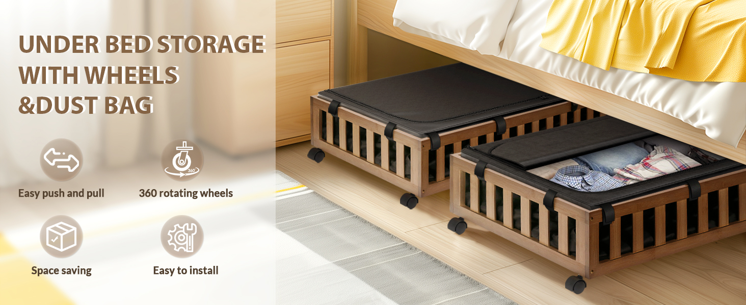 under bed storage