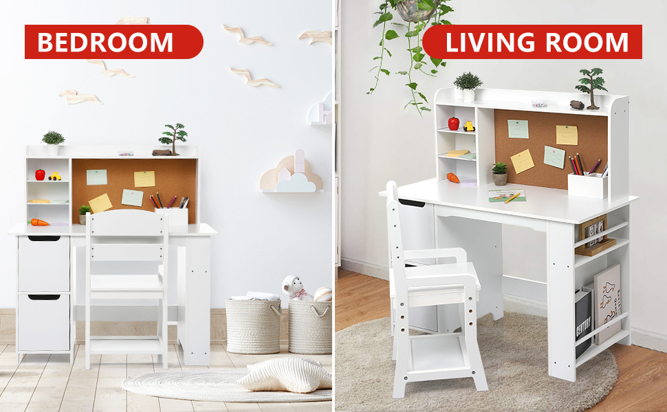 Kids Desk and Chair Set