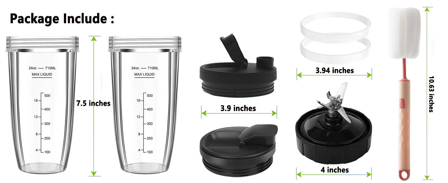 Ninja Blender Cups Replacement 8