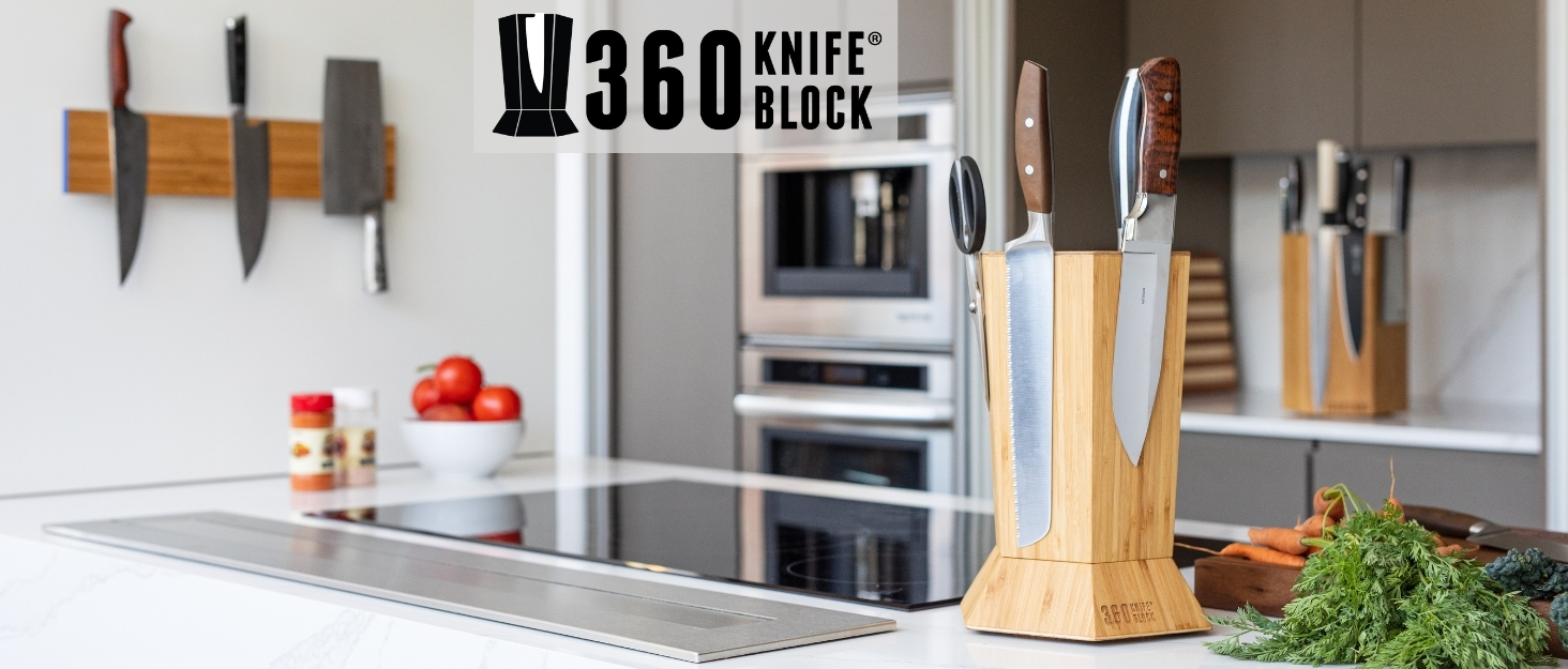 360KnifeBlock™ ROTATING BEST Universal Knife