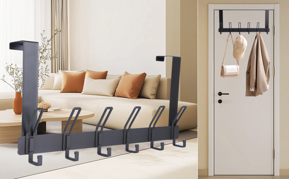 BWVWEU Over Door Hooks,Behind Door Hooks,Door Back Hooks