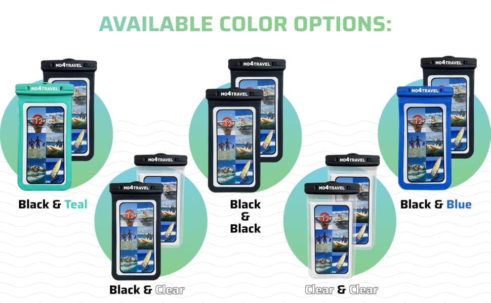 mo4travel Waterproof Phone Pouch Waterproof Phone Case