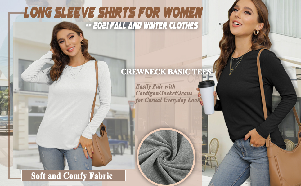 long sleeve shirts for women