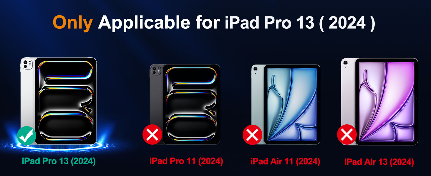 Applicable for ipad pro 13 2024