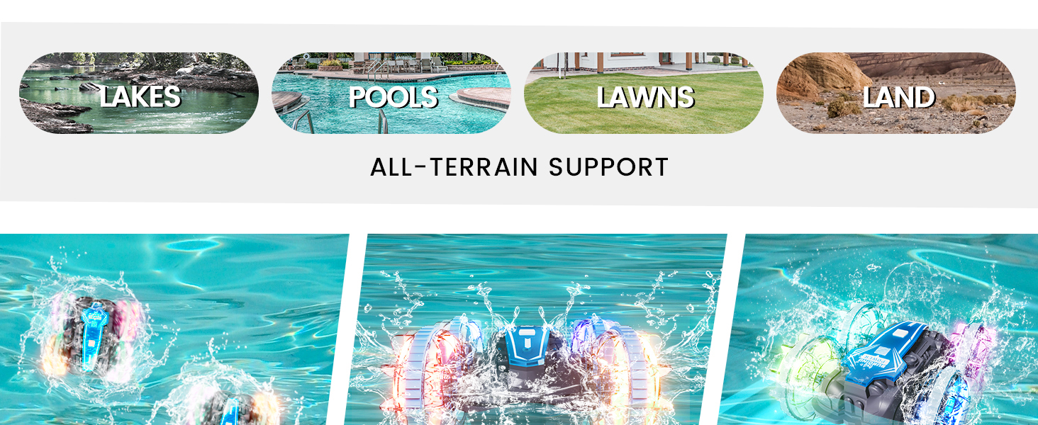 Amphibious Remote Control Cars