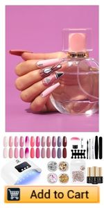 12 Pink Colors Kit with Lamp