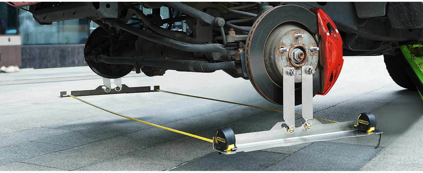 wheel alignment tools for toe
