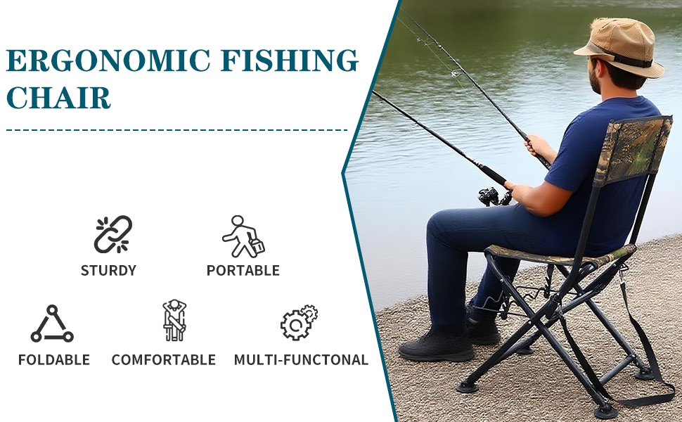 fishing chair with rod hold