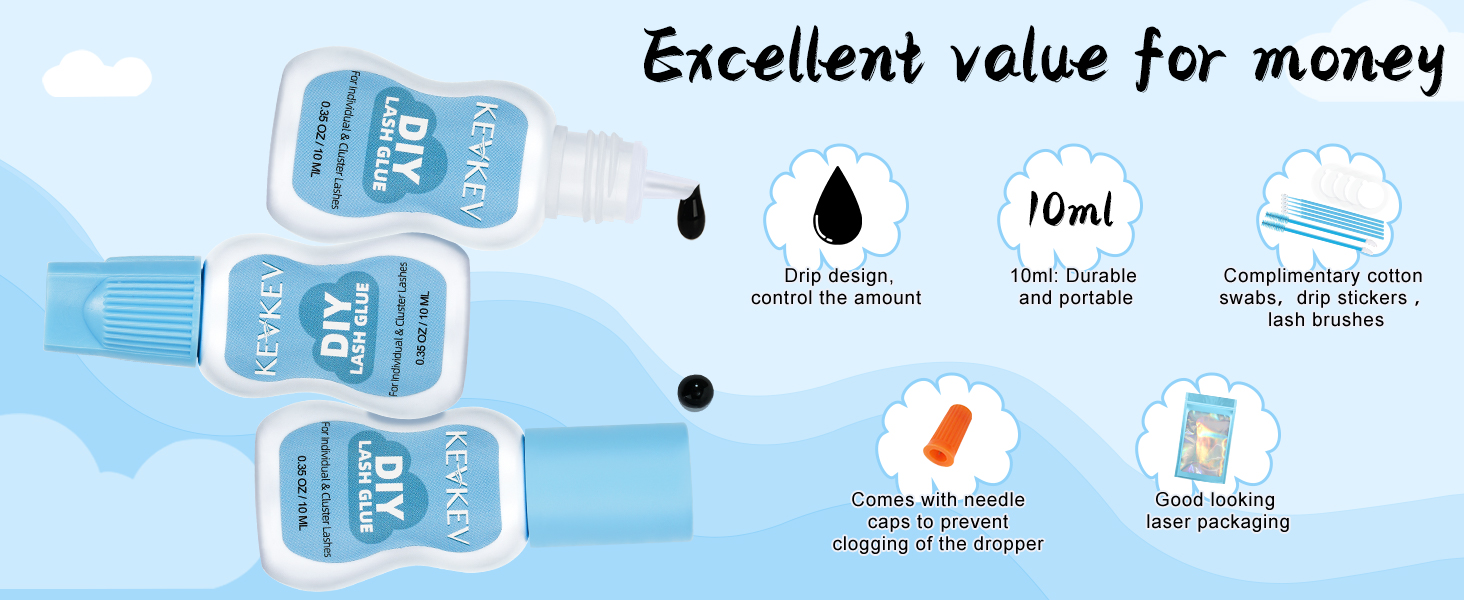 cluster lash glue