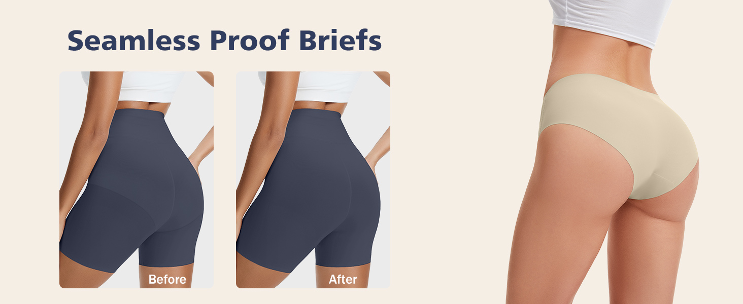 seamless camel toe underwear for women