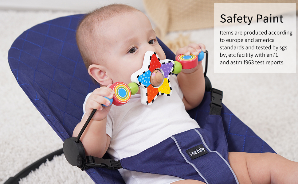 iGRATENS Baby Bjorn Bouncer Toy Bar, Toy for Baby Bouncer, Easy to Attach and Remove