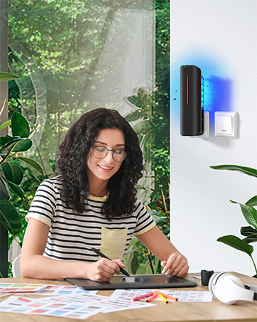 fly trap indoor blue light