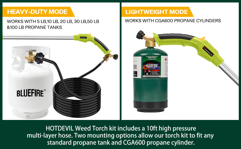 propane weed torch