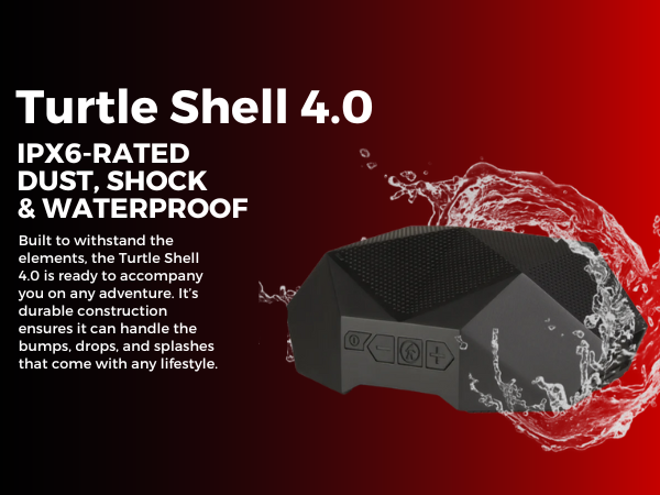 OUTDOOR TECH TURTLE SHELL 2.0 スピーカー コード付 Outdoor Tech Turtle Shell 2.0 Bluetooth Speaker