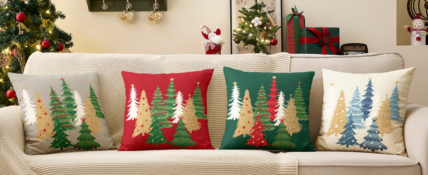 christmas pillow covers