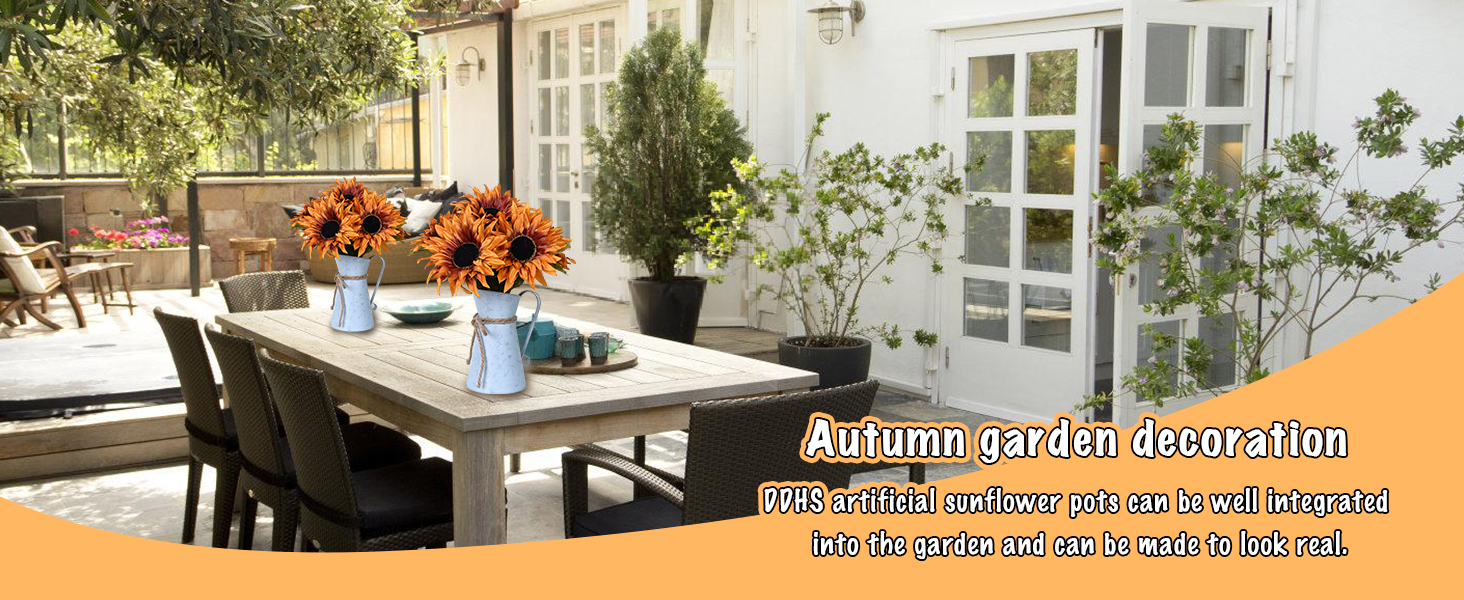 sunflowers artificial flowers artificial flowers for outdoors flowers for decoration