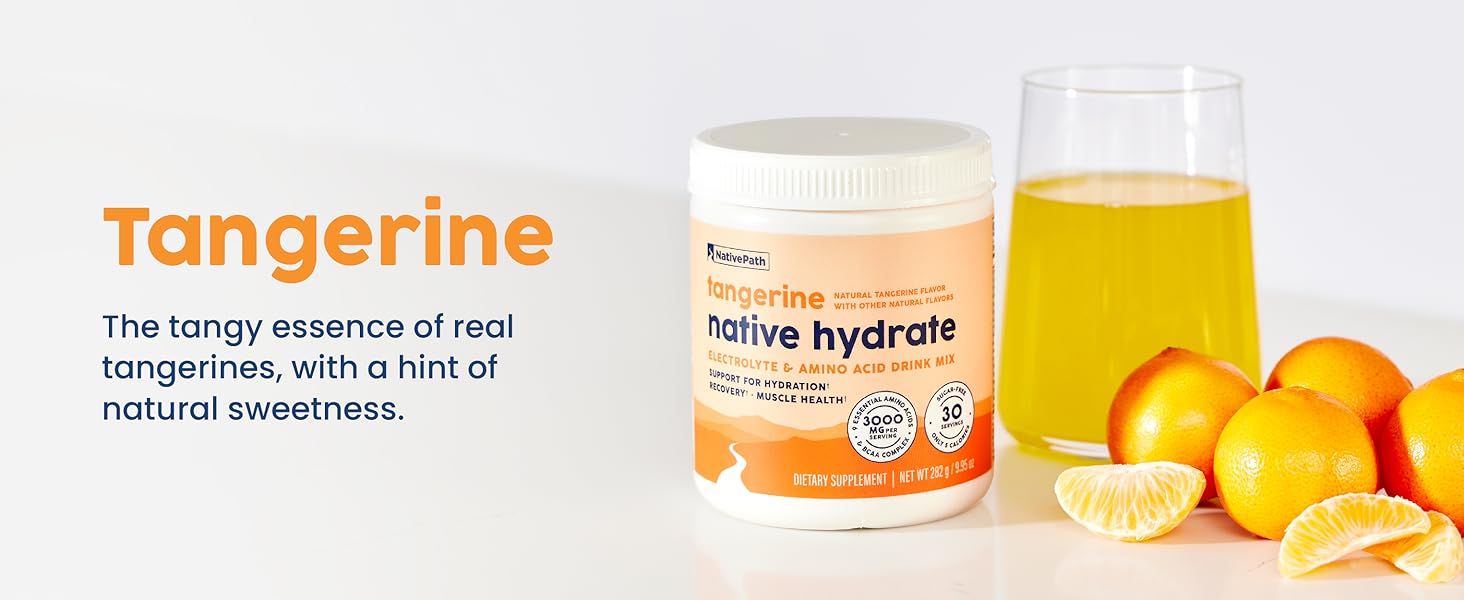 Hydration Powder,Hydration Electrolytes,Rehydration Drink,Sports tangerine,Electrolyte Packets