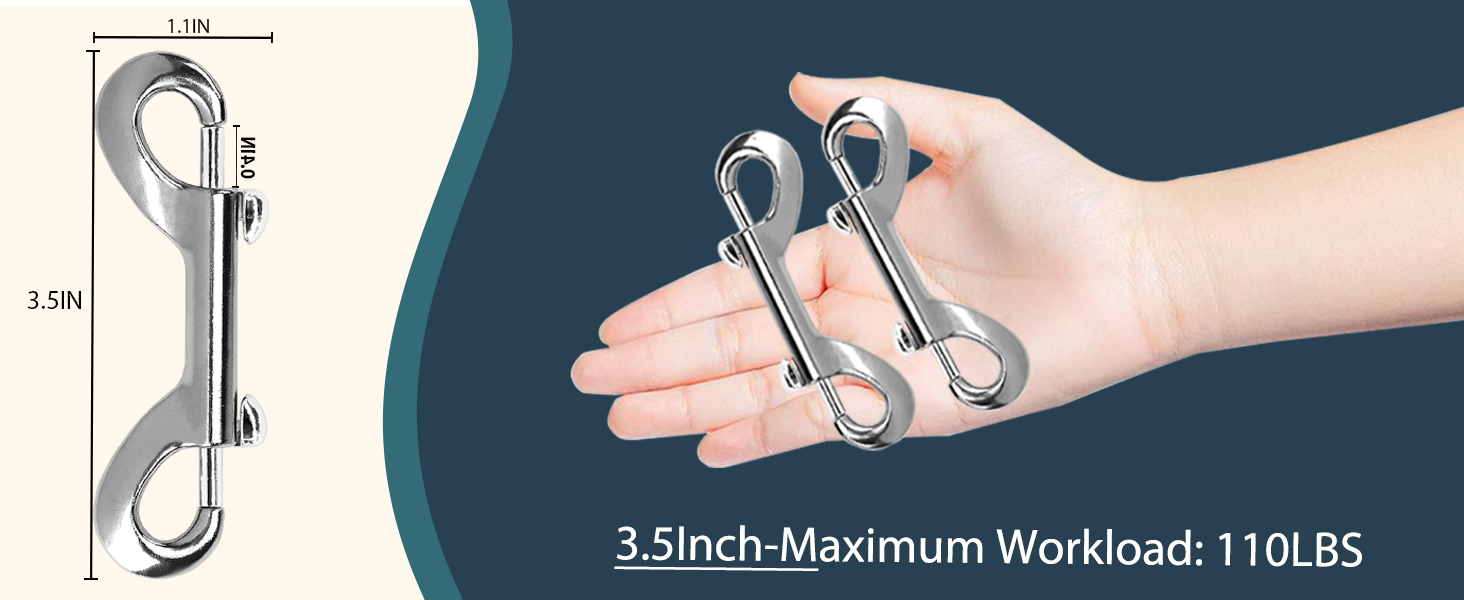 Double Ended Bolt Snaps Hooks