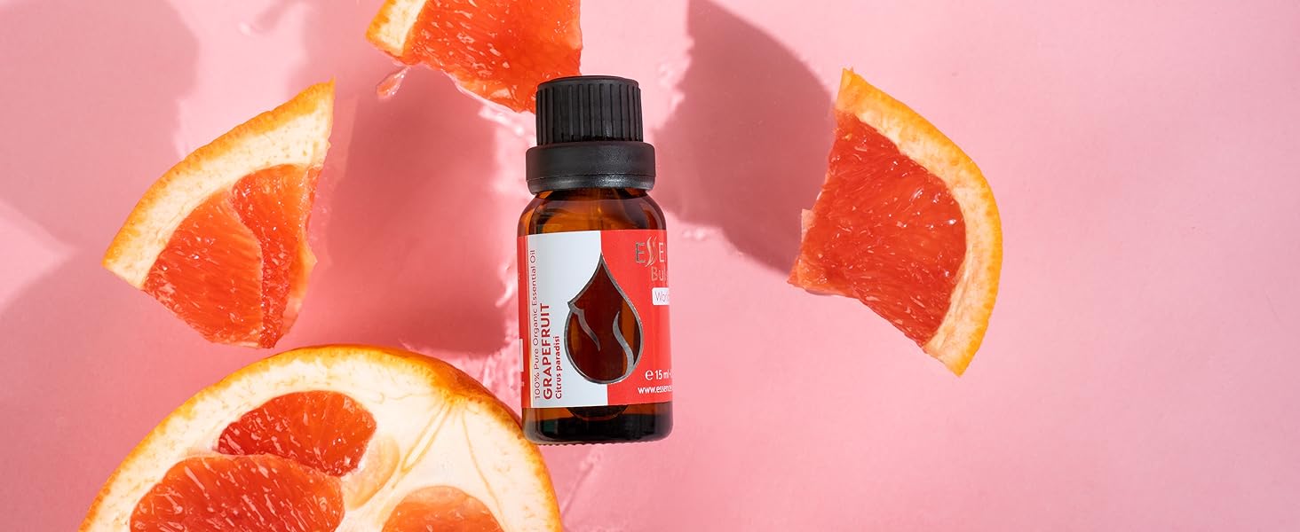 Organic Grapefruit essential oil 15 ml, 100% pure and natural, Essences Bulgaria