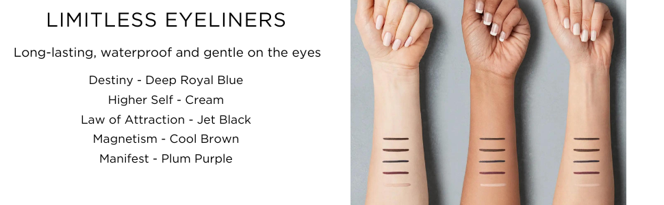 Eyeliners long-lasting waterproof and gentle on the eyes