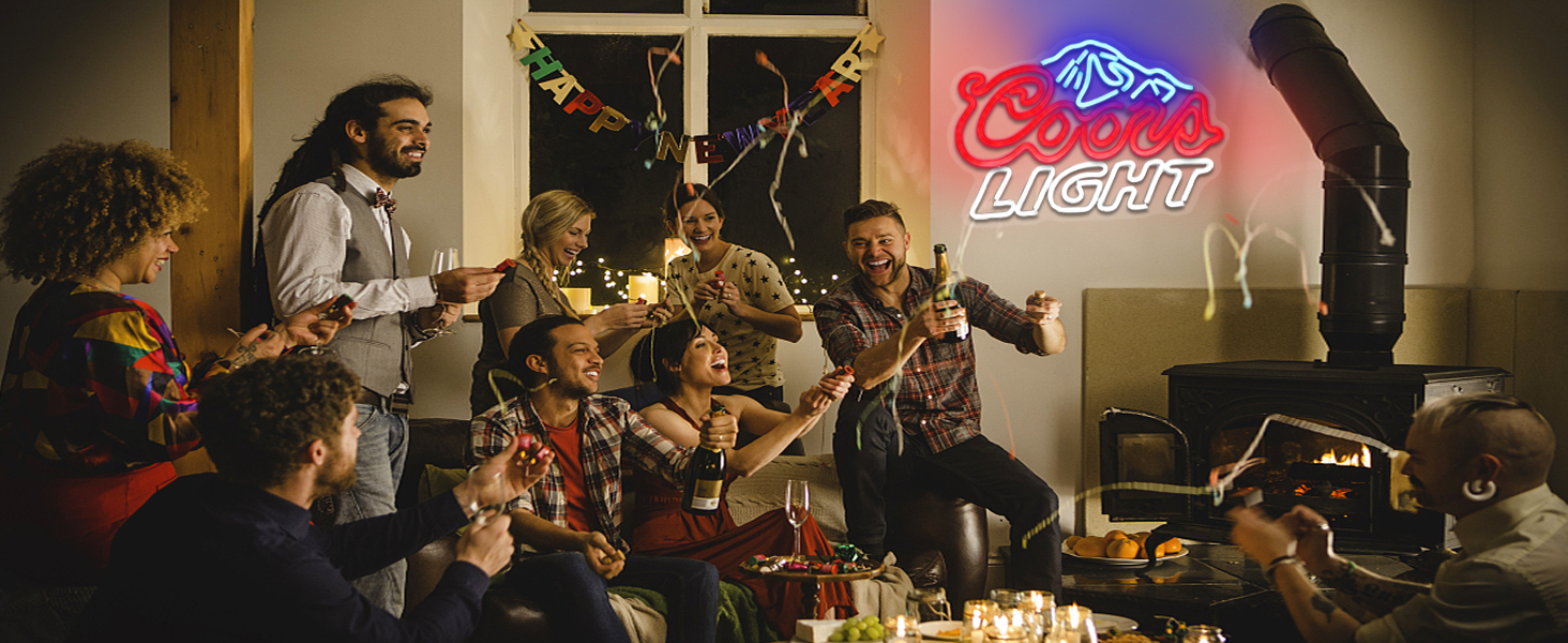 coors light Neon Signs for Wall Decor