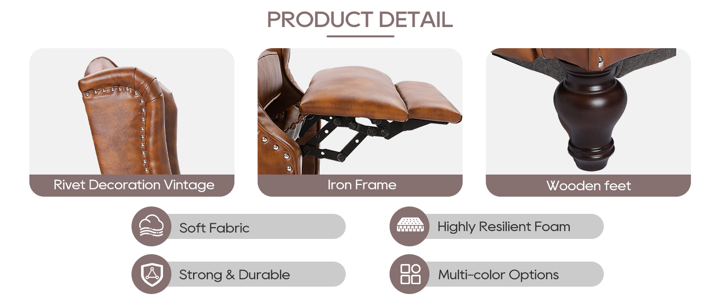 wing back chairs with arms