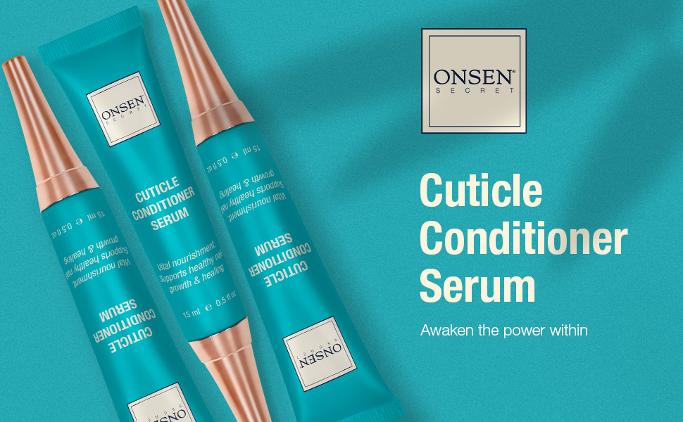 Onsen Secret Cuticle Cream 2pk, Cuticle Oil in Deep Action Japanese