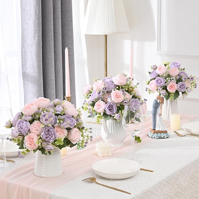 Peonies Artificial Flowers