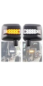 Amazon.com: KMFCDAE LED Side Mirror with Amber Sequential