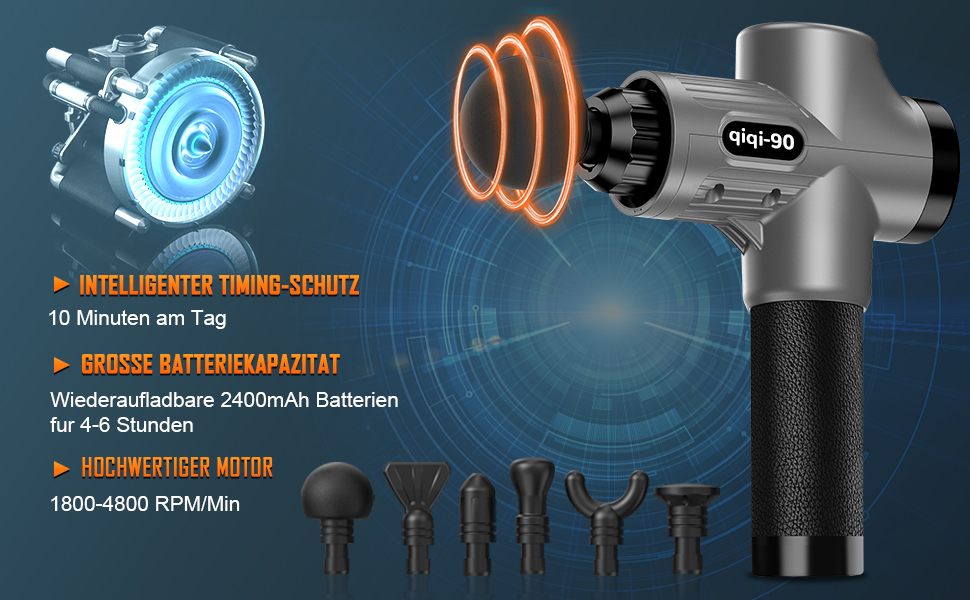 Massagepistole Massage Gun Massage Pistole Muskel Massagegerät Masagegäret Pistole