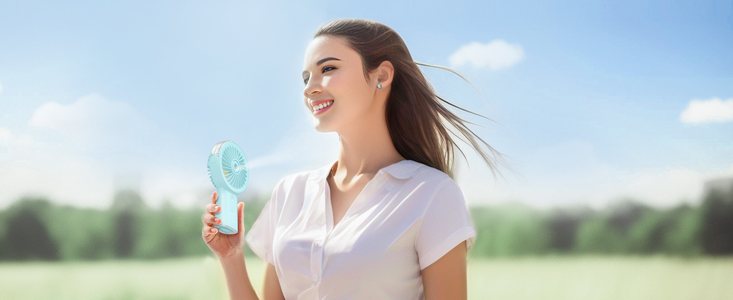 handheld fan