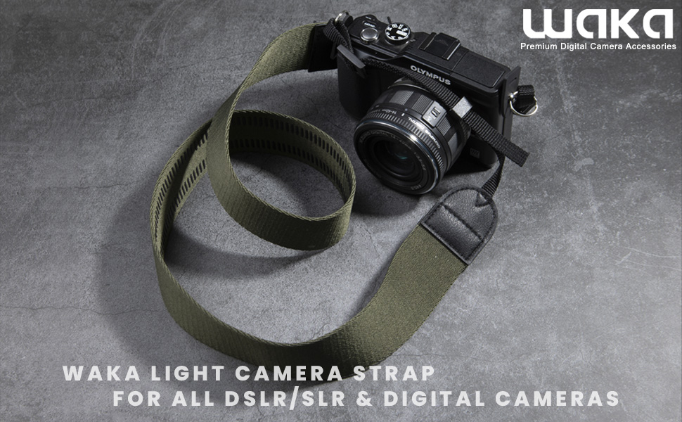 waka Camera Strap with Quick Release Buckles For All