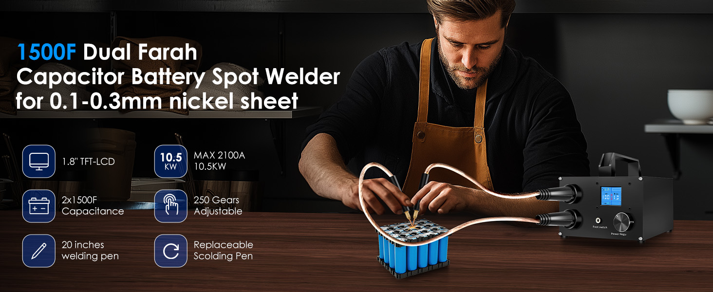 Dual Farad Spot Welder