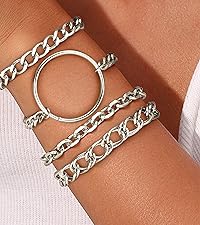 Silver Bracelet Set