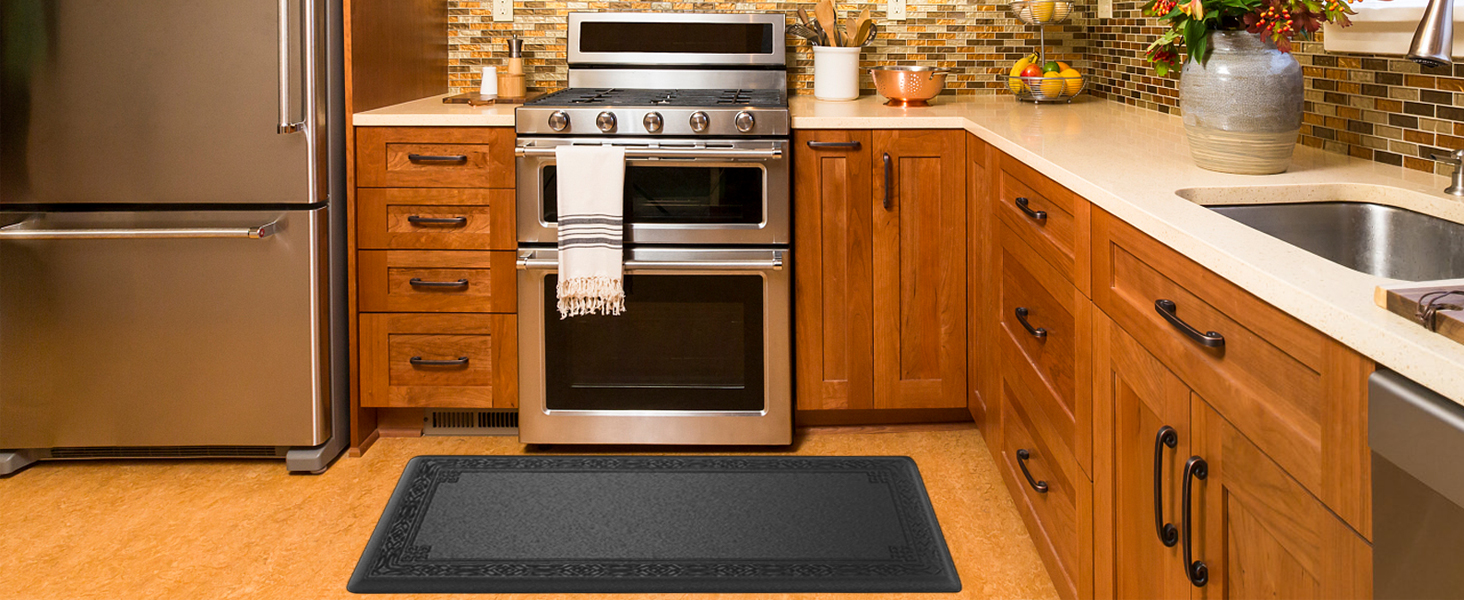Anti Fatigue Kitchen Mat by DAILYLIFE, 3/4" Thick Kitchen