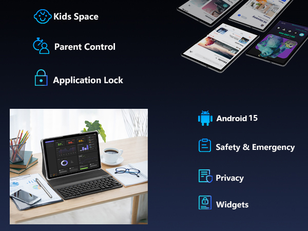 Android 15 タブレット 8インチ　12GB RAM+128GB+1TB Amazon.com : Android 15 Tablet, 12GB+128GB +1TB Expand, Face