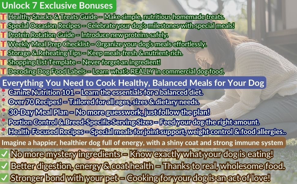 All-Natural Ingredients, dog food, natural dog food