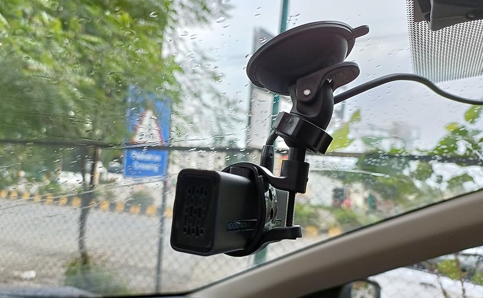 NEXDIGITRON Suction Mount for A3 Dash Cam, Holds Tightly and Stands