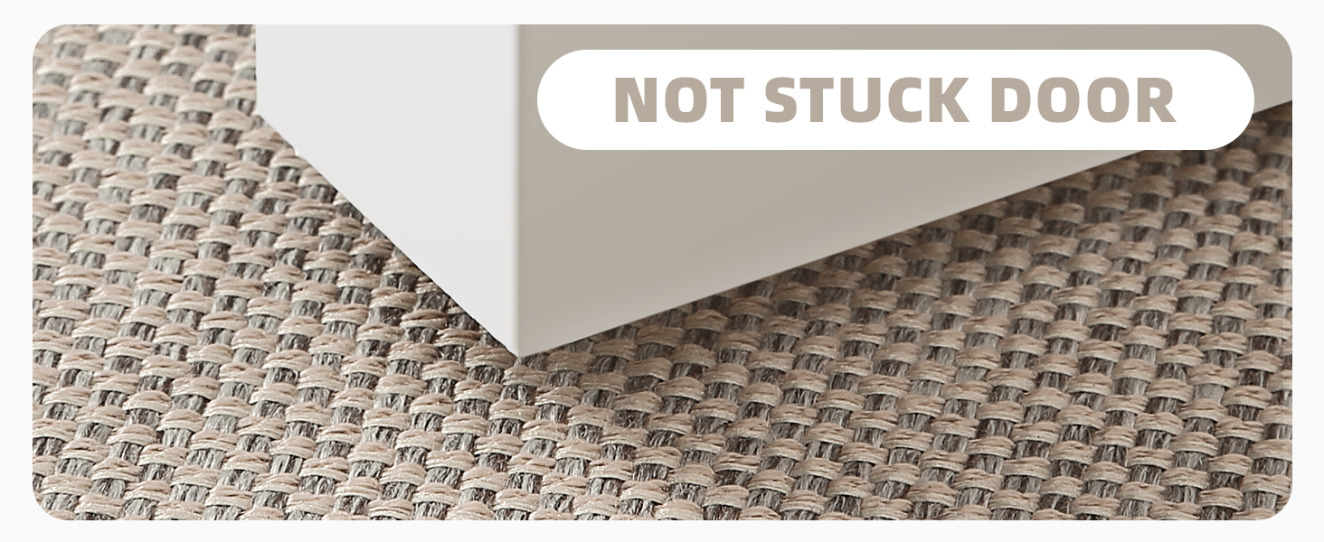 COLOR&GEOMETRY Door Mats Indoor, Woven Front Door Mat Inside, Inside Door Mat Non Slip