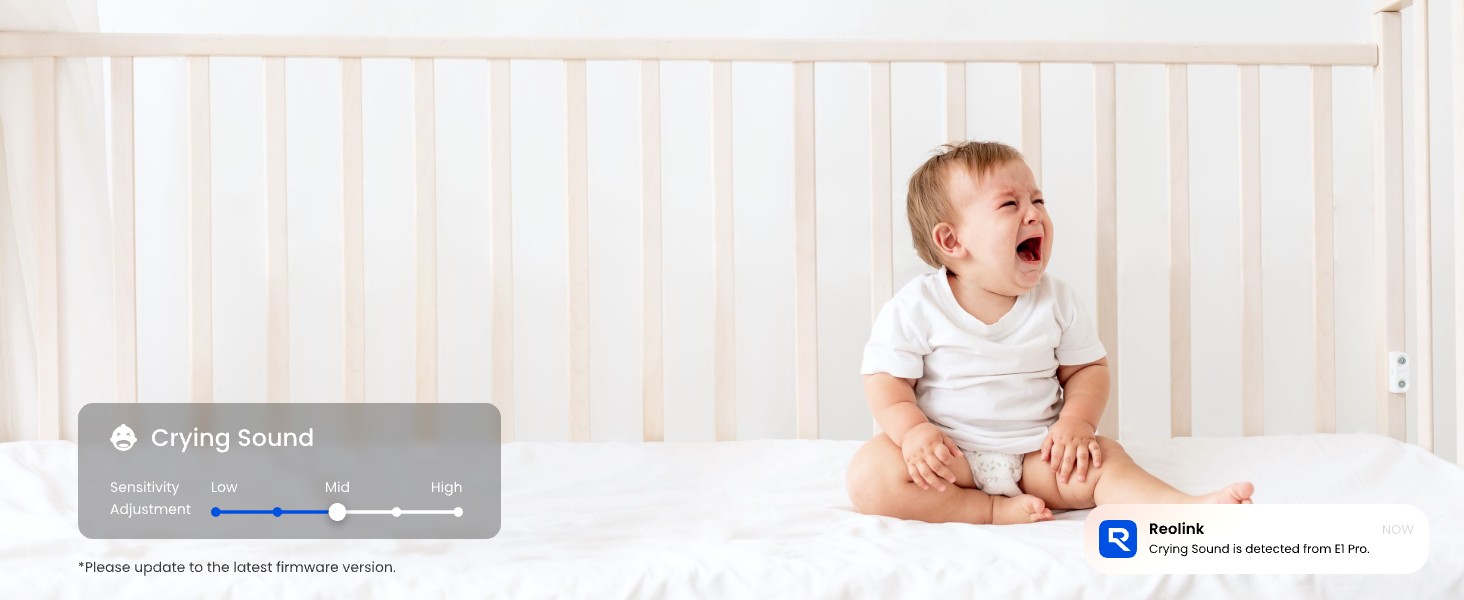 crying detection baby monitor baby care