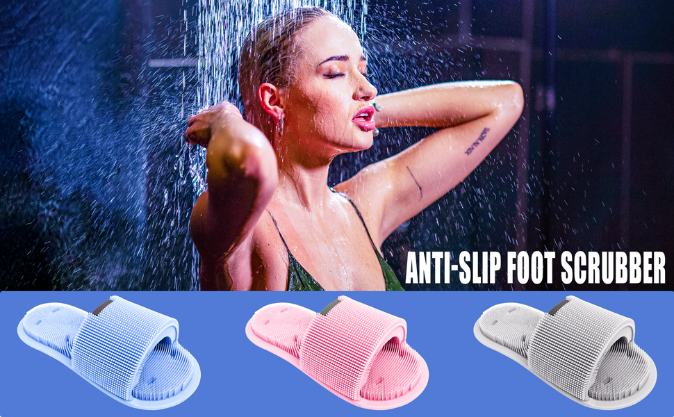 Silicone Shower Foot Scrubber
