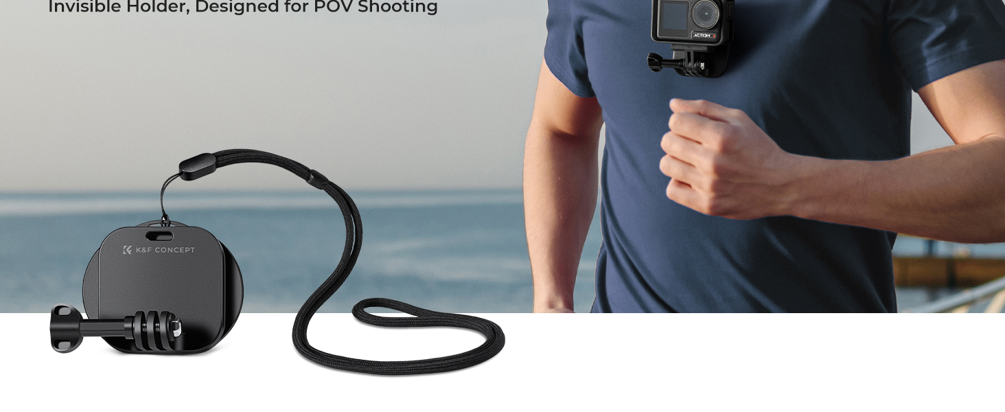 K&F Concept Magnetic Snap Mount for GoPro Hero 13/12/11