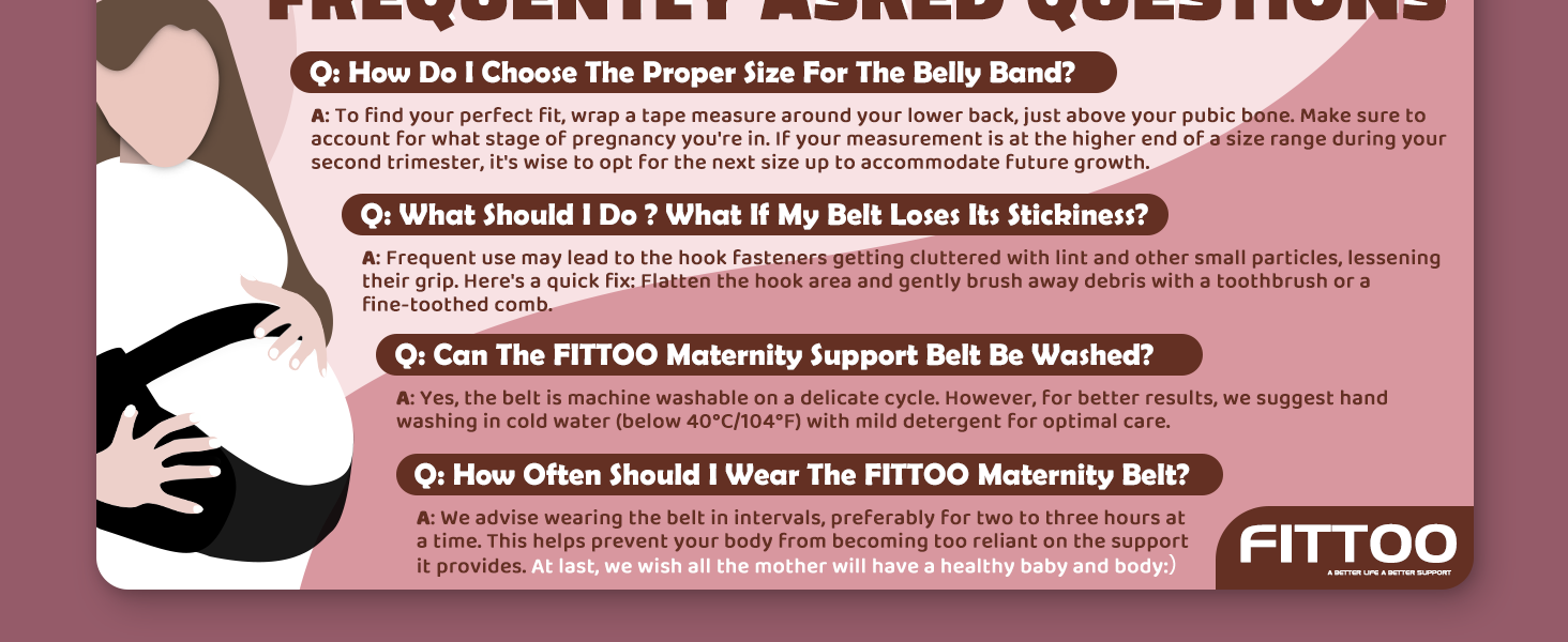 Maternity Belt Back Support Belly Bands for Pregnant Women Belly Band