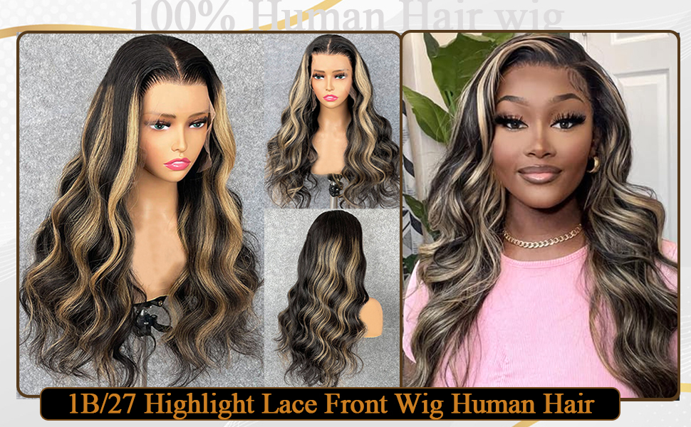 body wave human hair wig