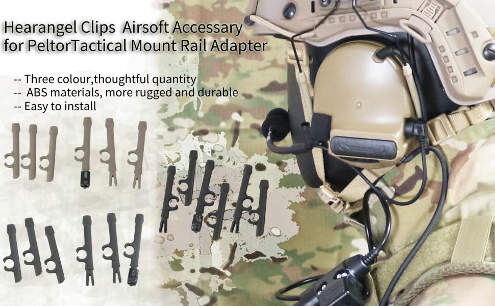 RARTS ATTACH＆GO Amazon.com: Hearangel Clips for ARC Rail Adapter Comta
