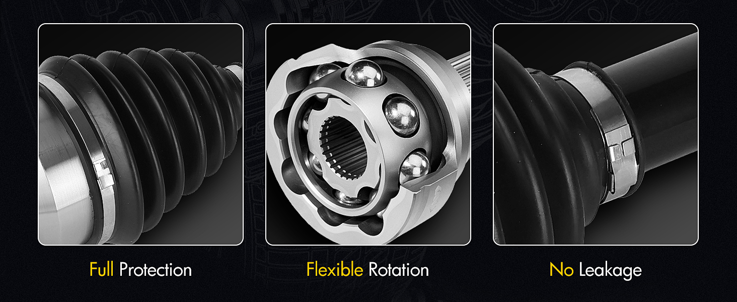 PA-cv axle-performance